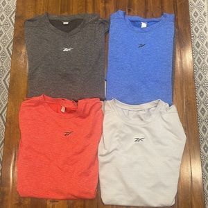 Lot of 4 Reebok Workout Tees
